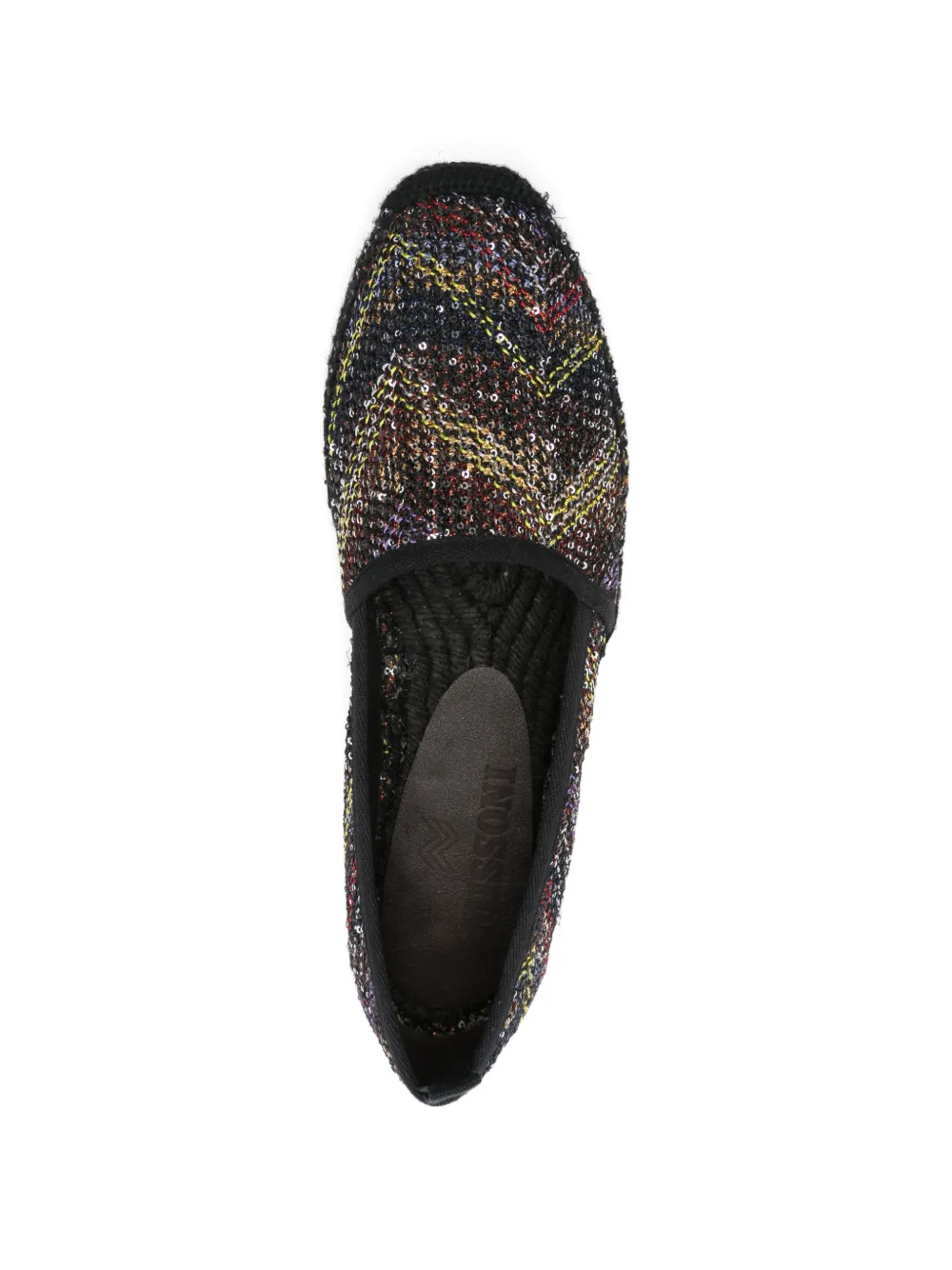Missoni sequin espadrilles Zwart