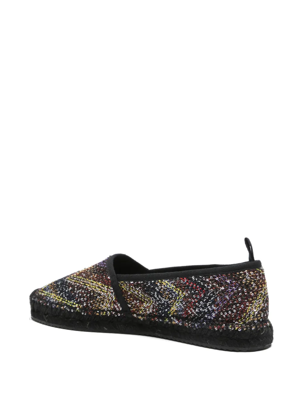 Missoni sequin espadrilles Zwart