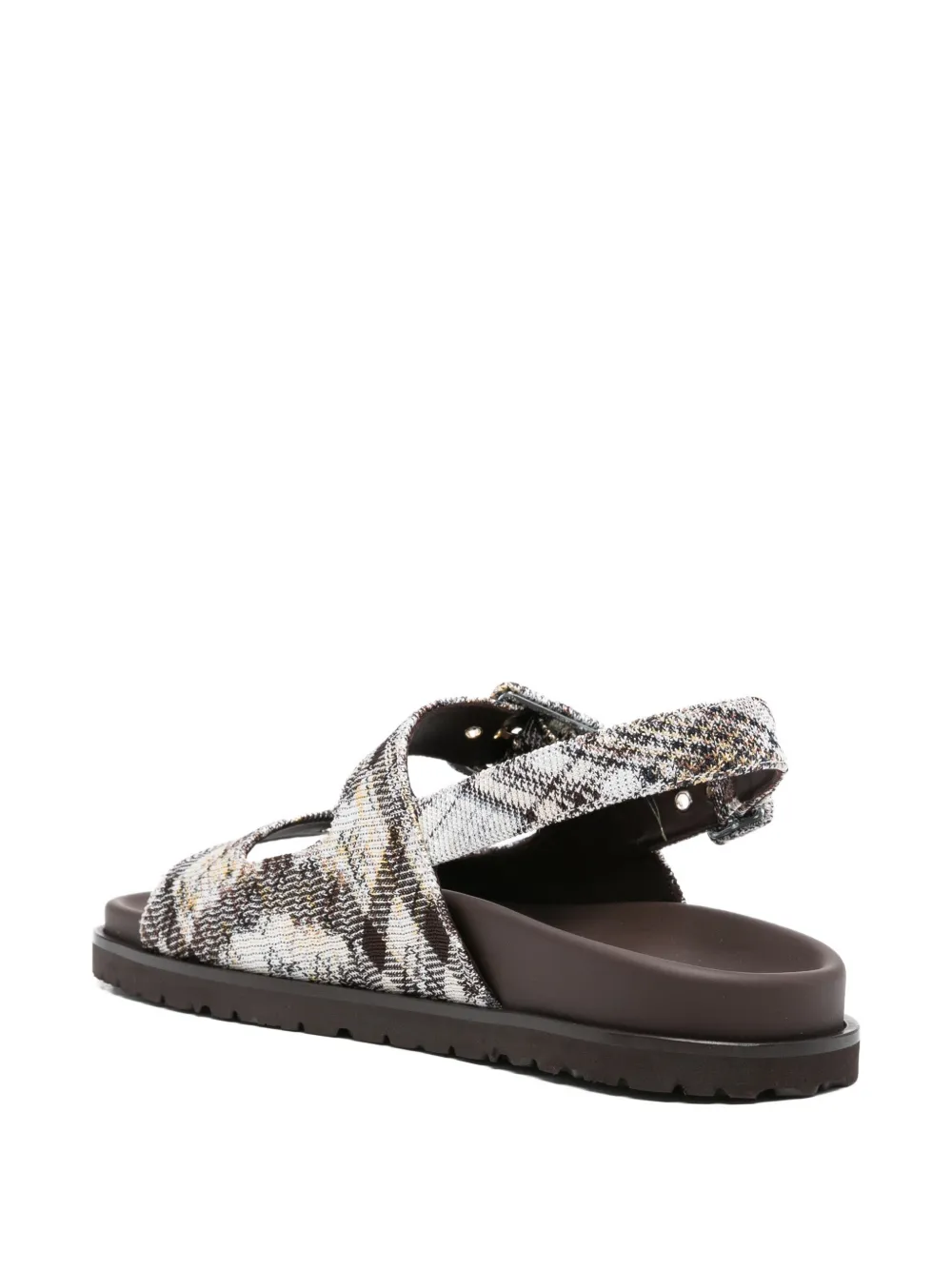 Missoni buckle strap sandal Bruin