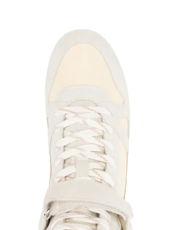 ISABEL MARANT Senny ハイカット スエード スニーカー | グレー