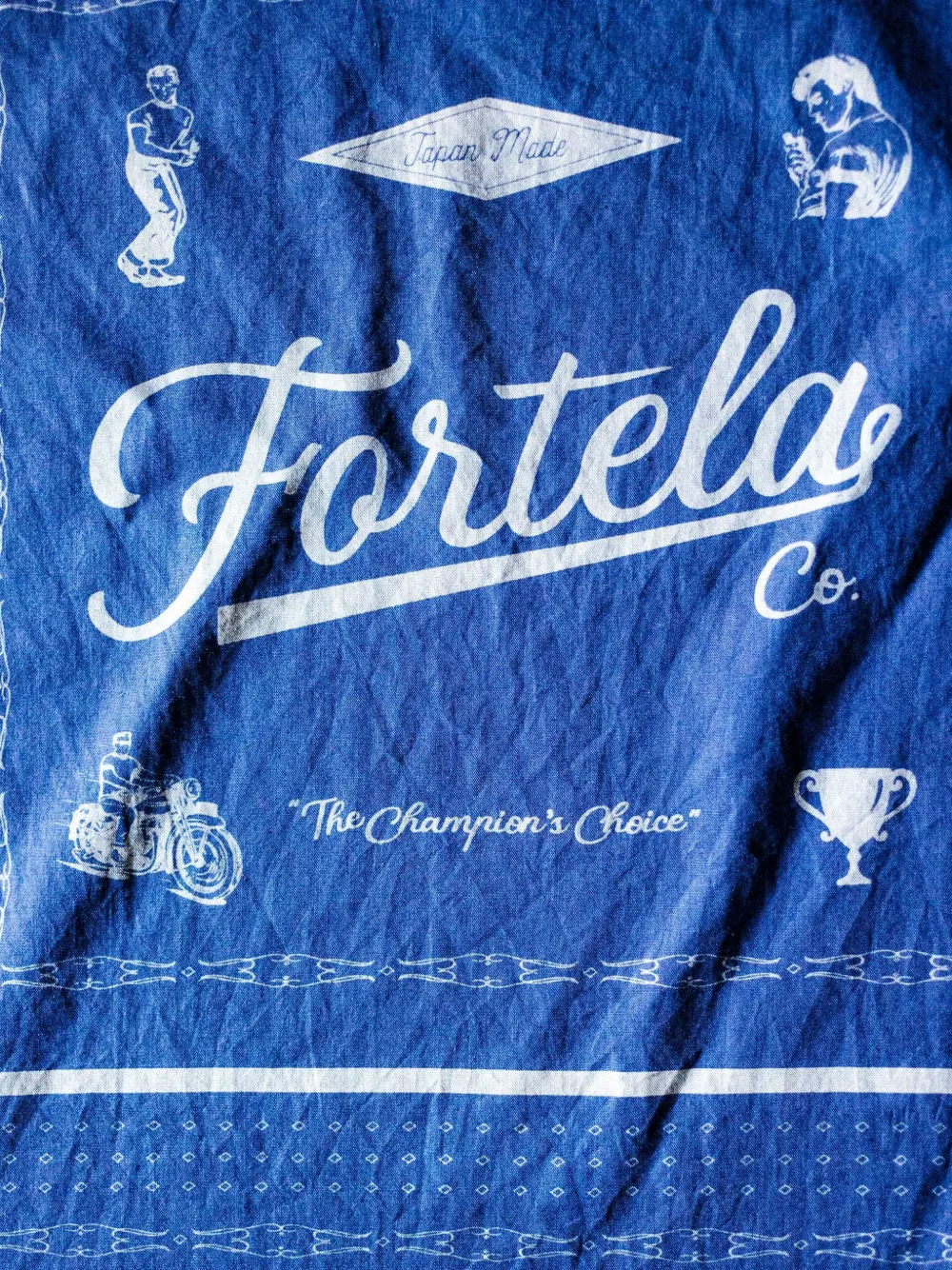 Logo-Print Muslin Bandana