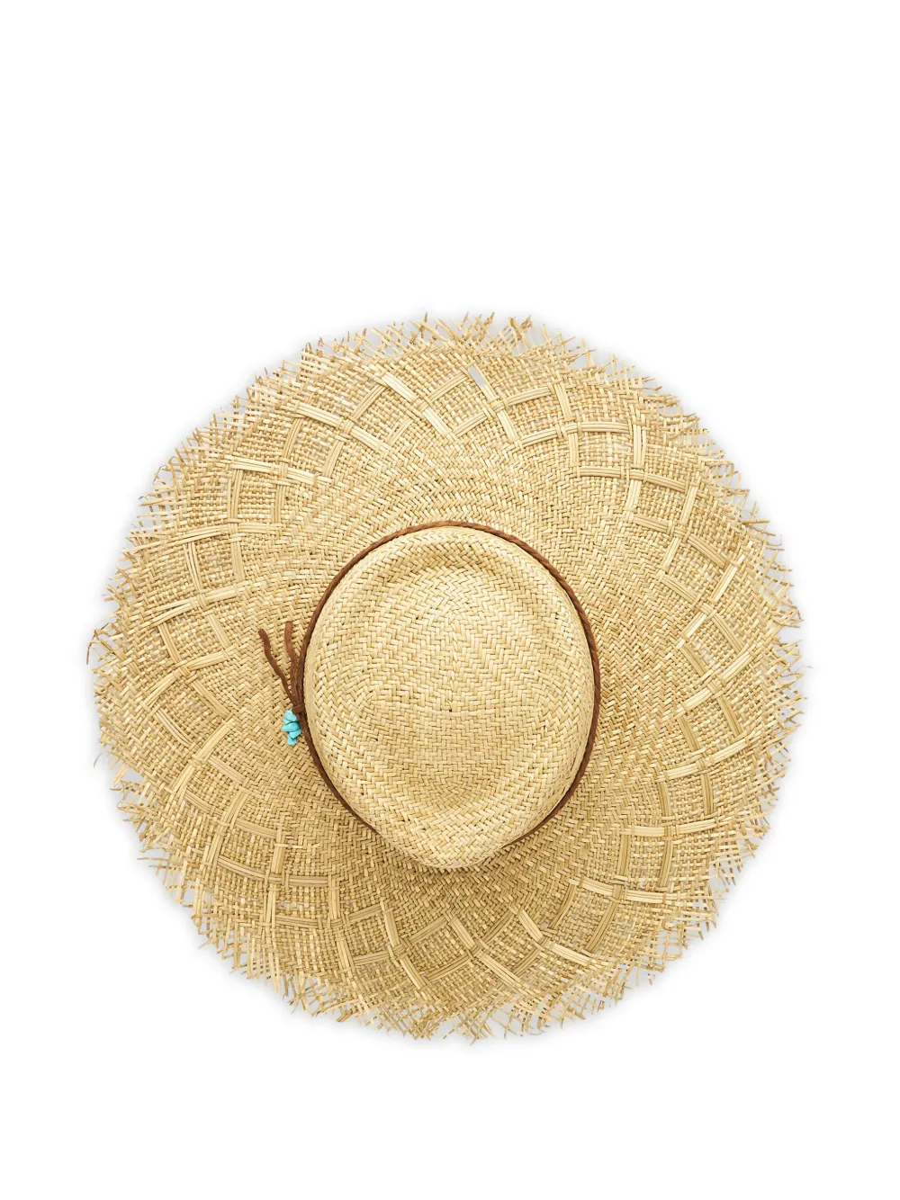 Fortela Ribbon Straw Hat - Neutrals 