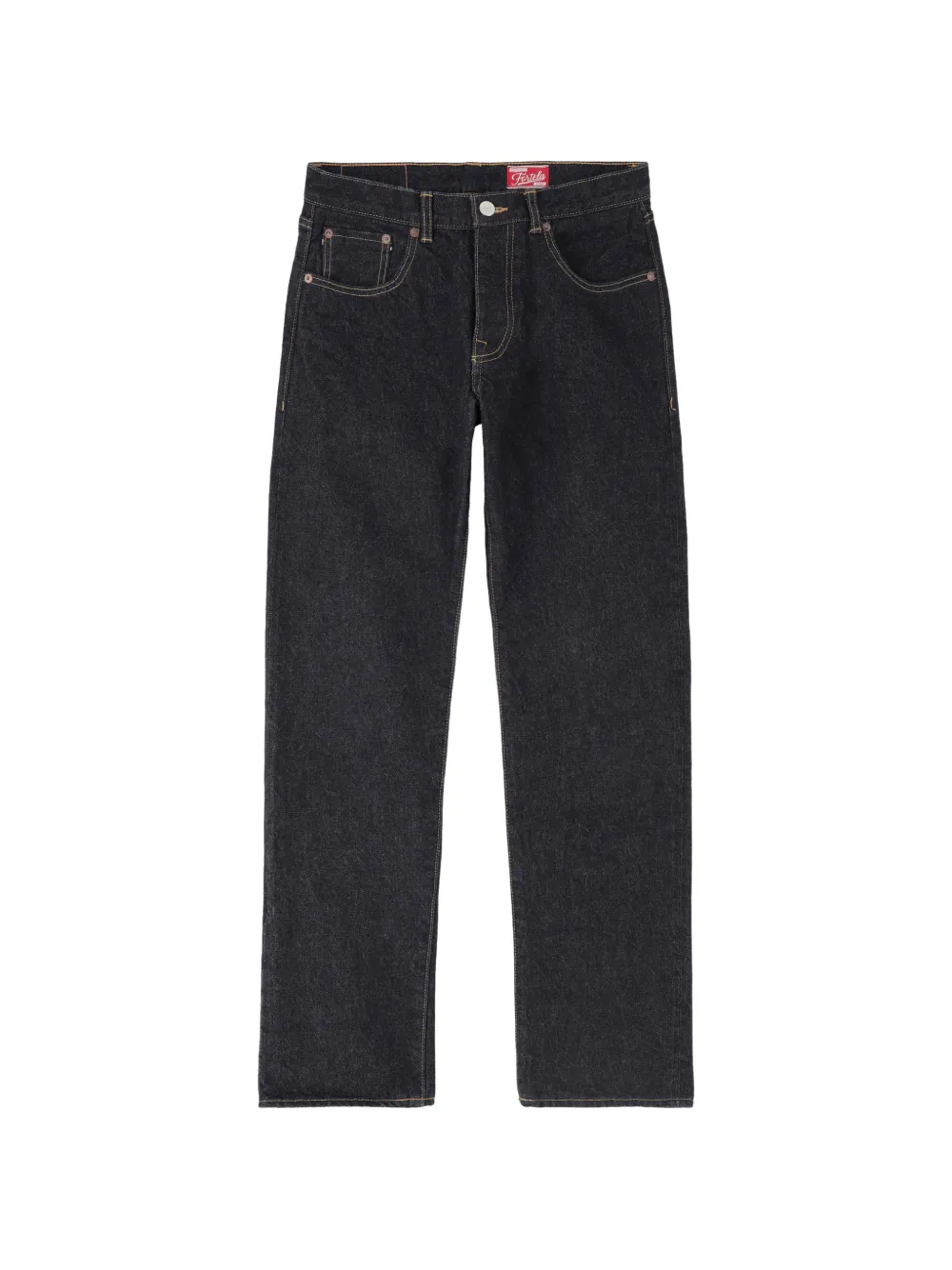 Fortela five-pocket denim trousers - Blu