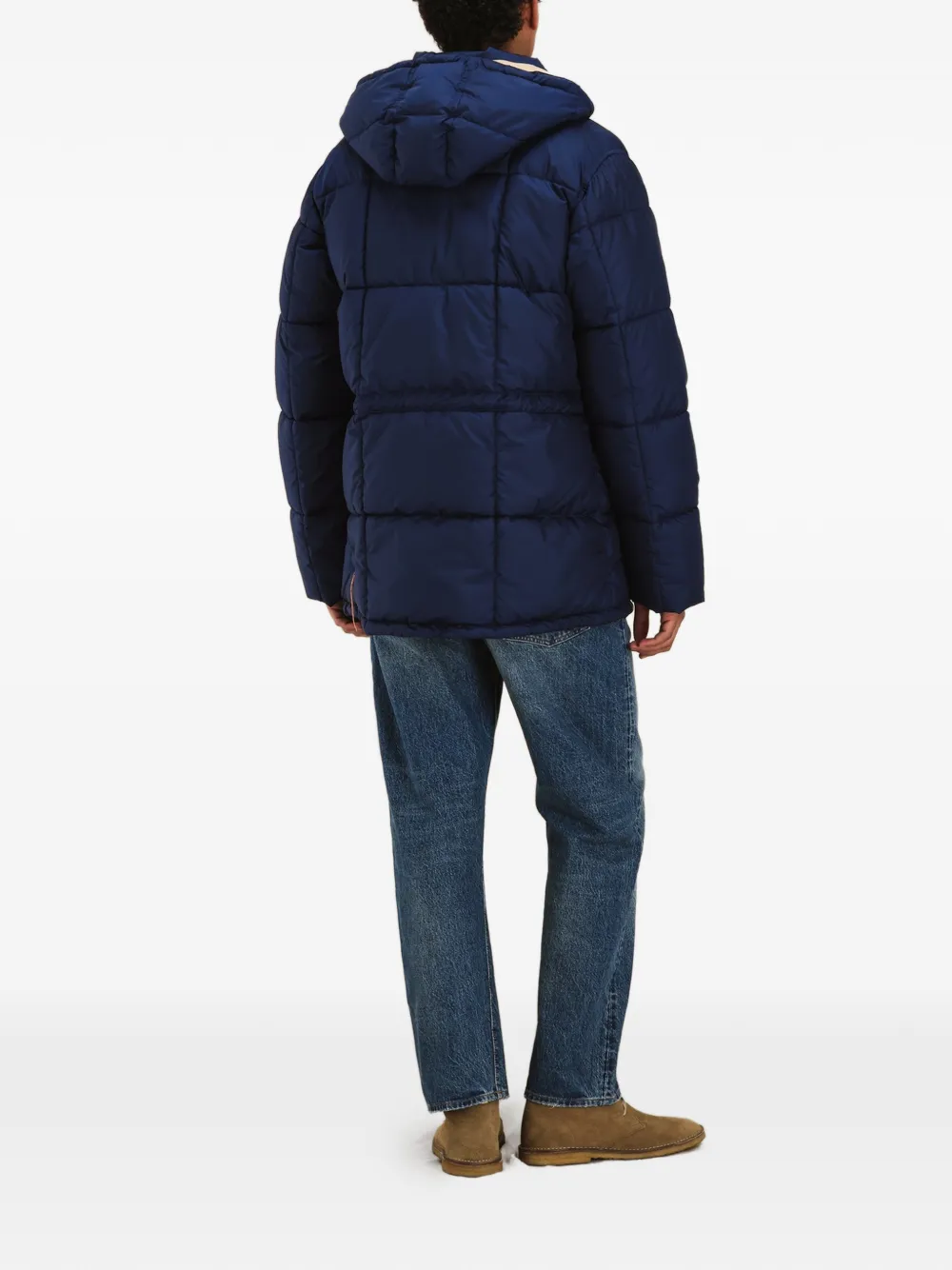  Fortela Quilted Hooded Jacket - Blue 