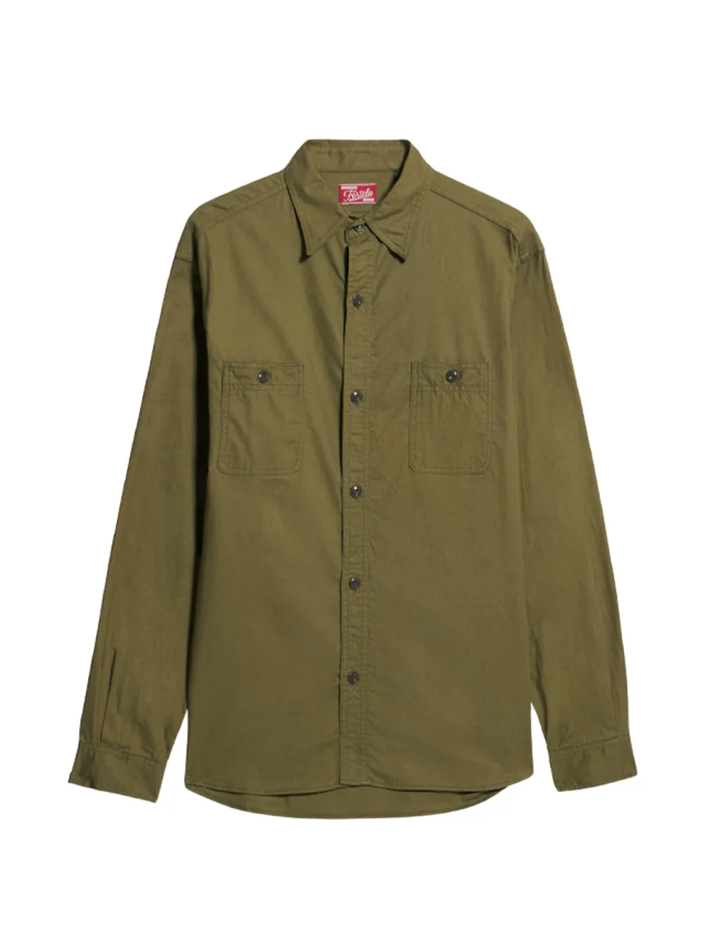 Fortela Otero cotton shirt - Verde