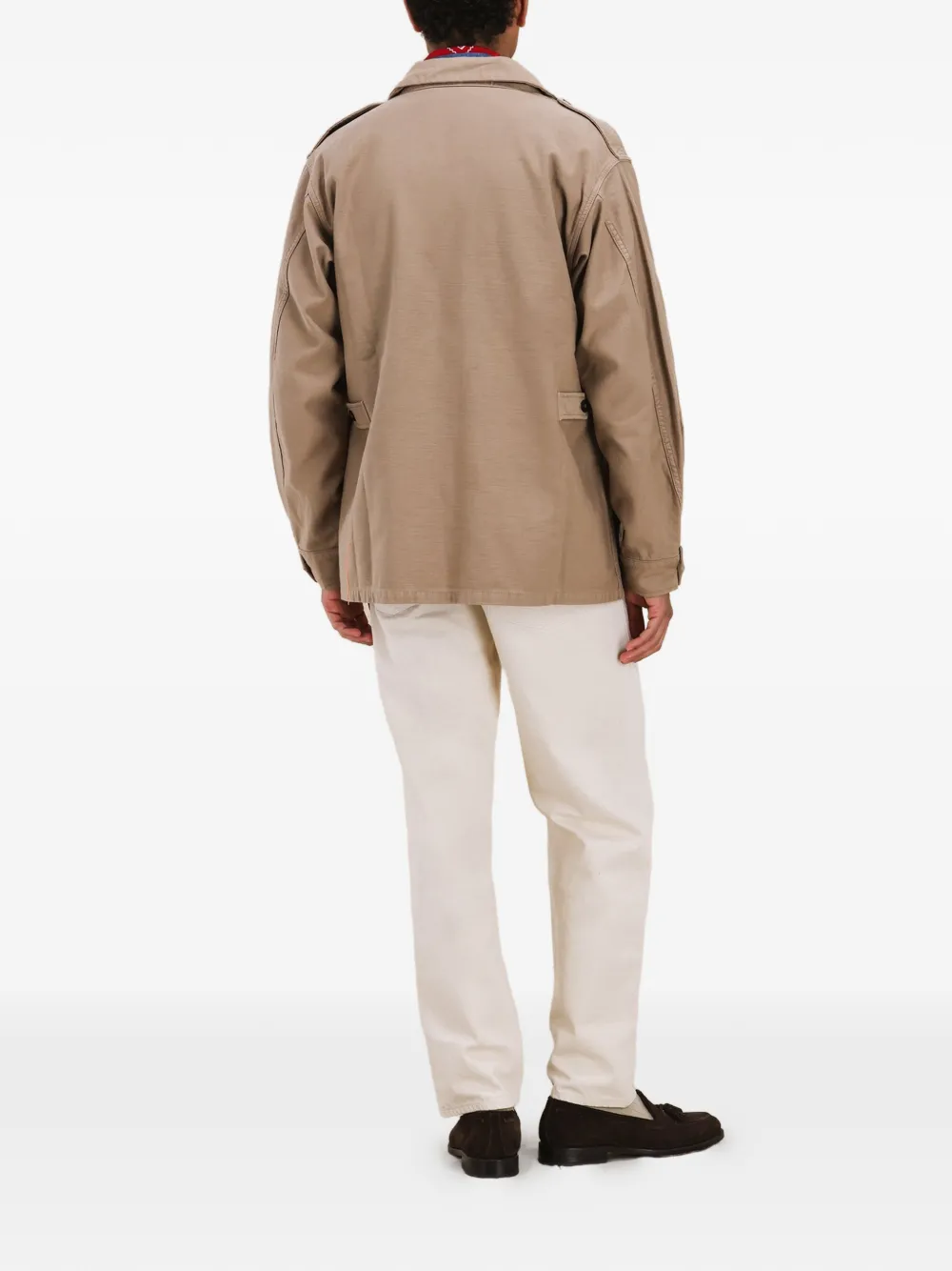 Fortela Shirtjack met vier zakken Beige
