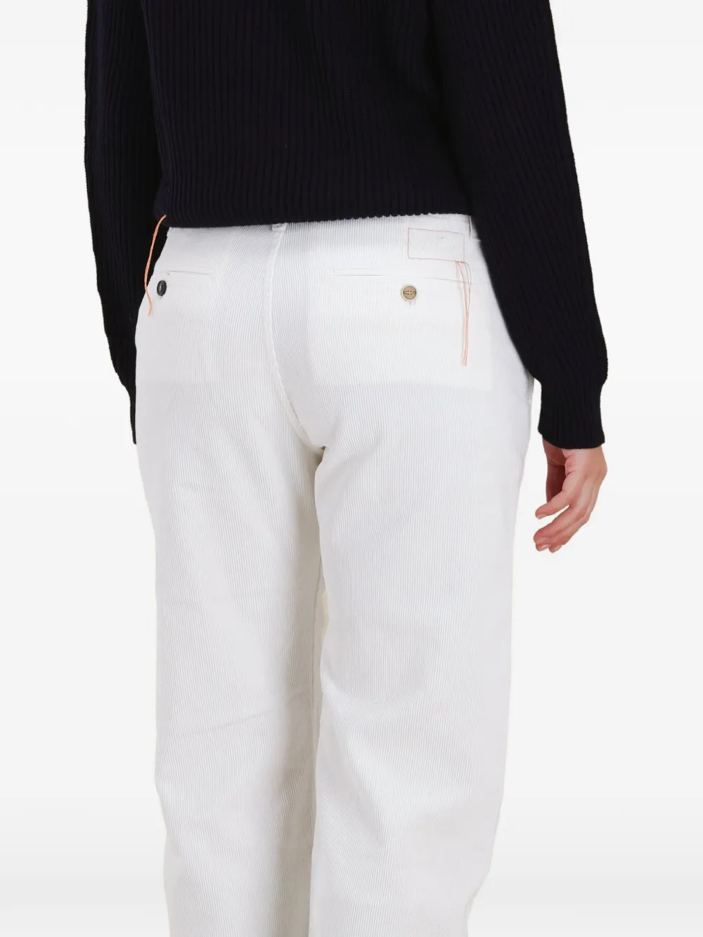 Fortela White Chino Trousers, view 4