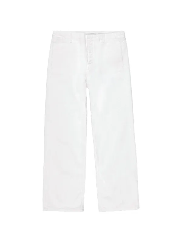Fortela White Chino Trousers