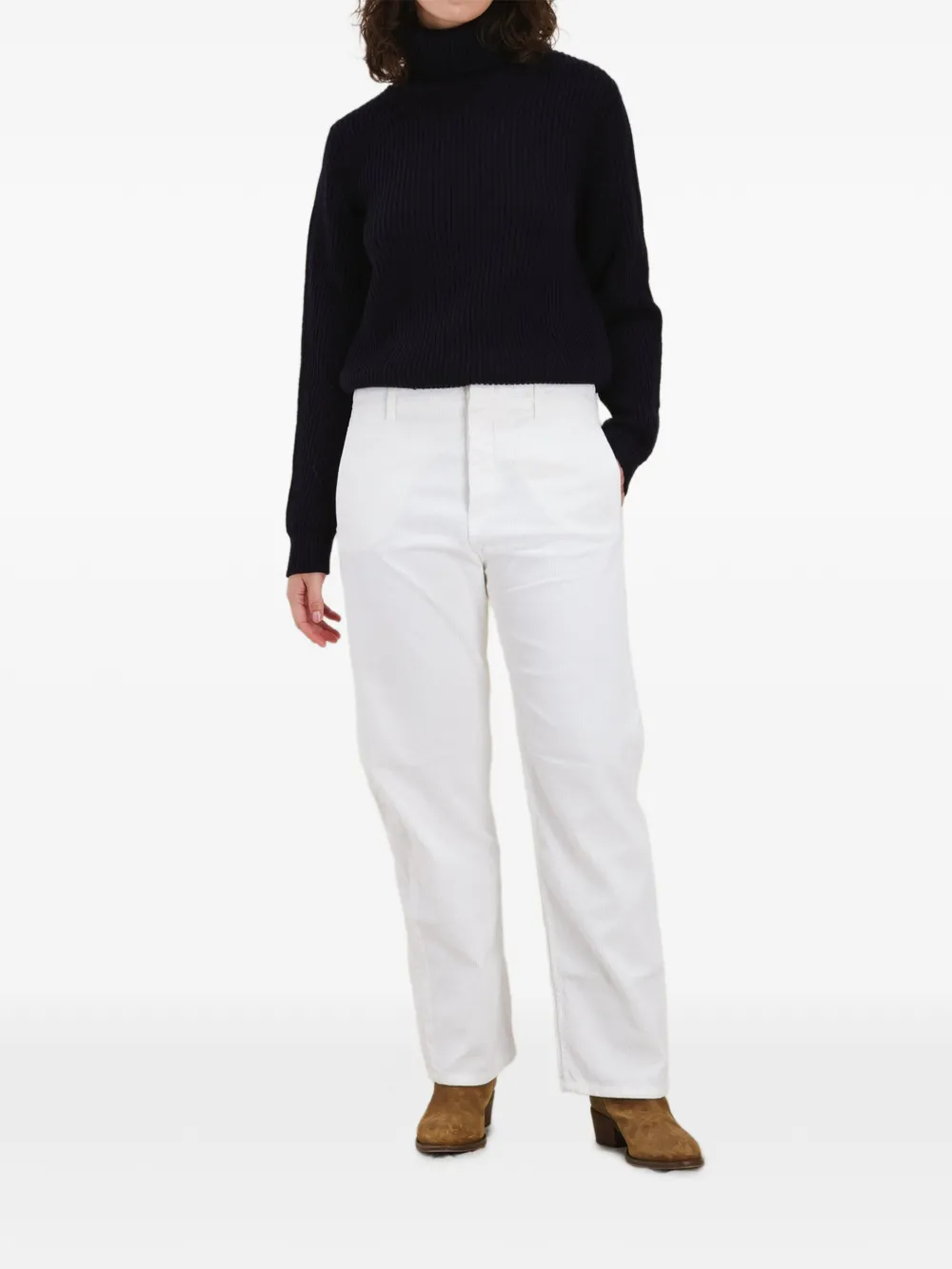  Fortela White Chino Trousers 