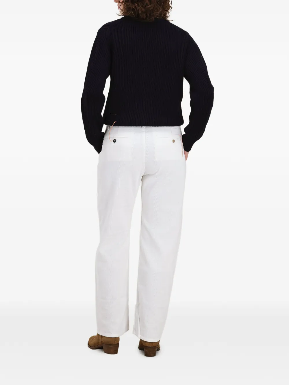  Fortela White Chino Trousers 