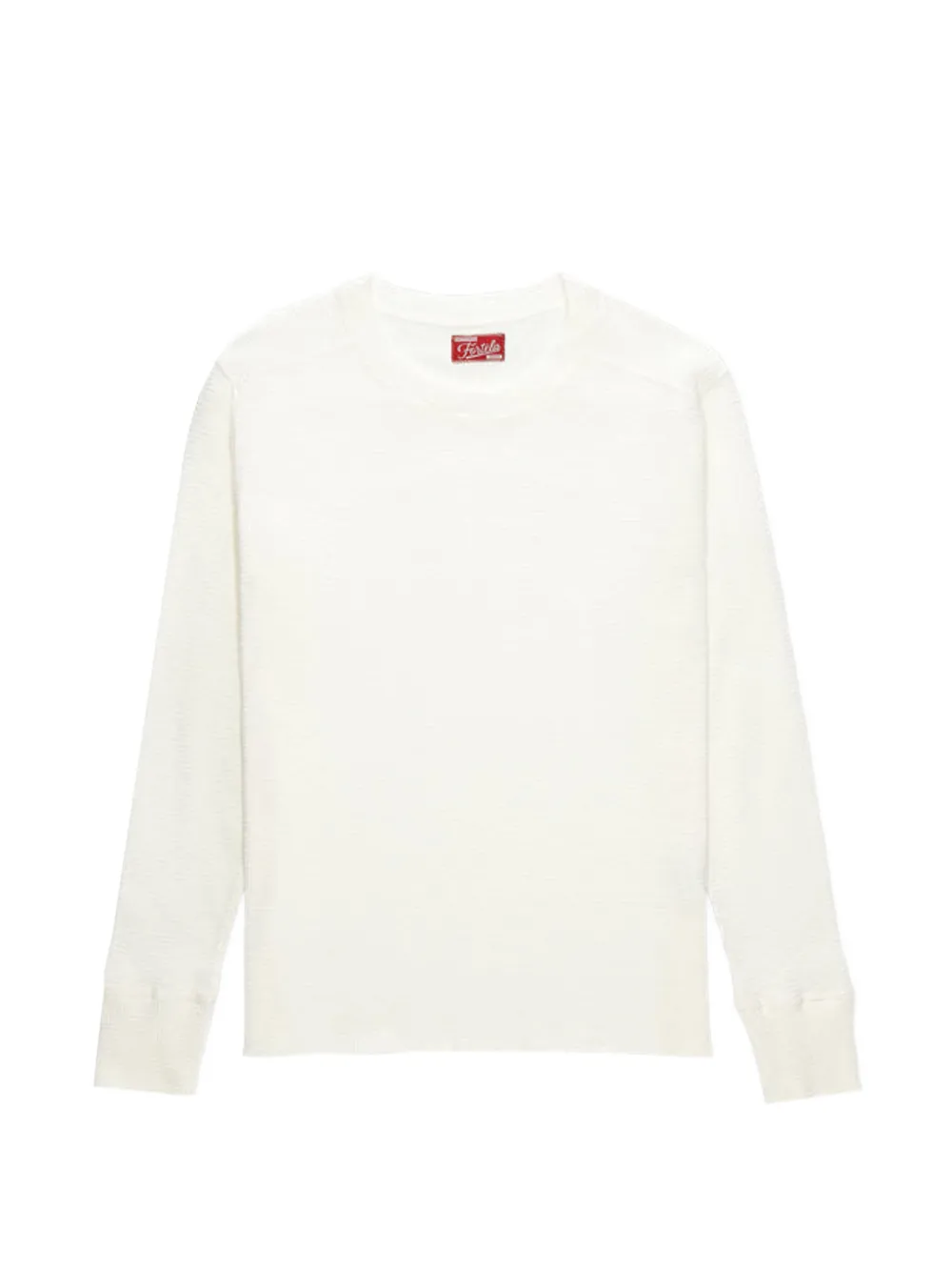 Fortela crew-neck sweater - Bianco