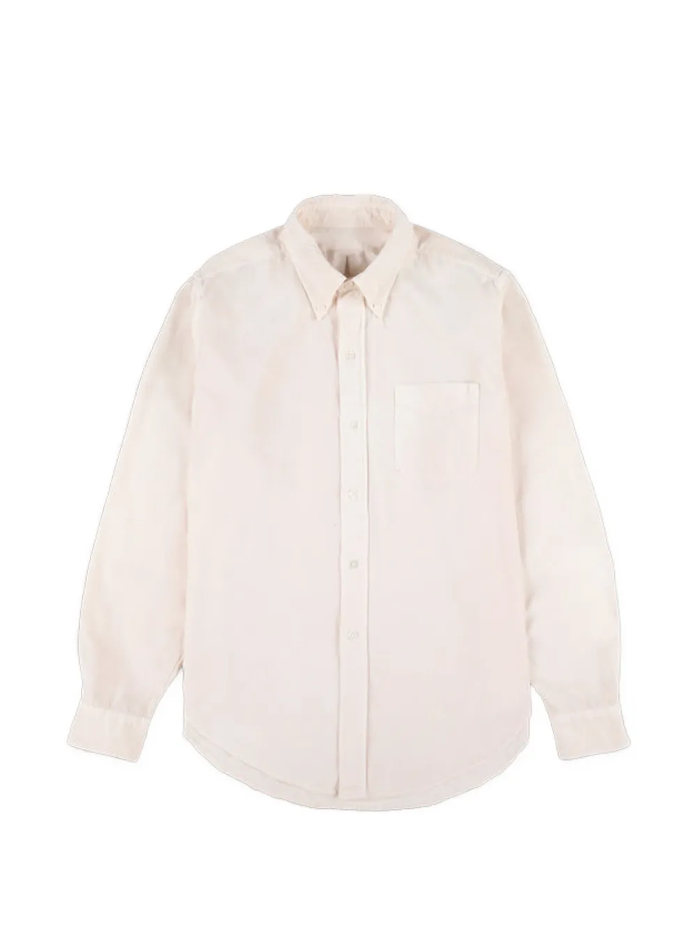 Fortela King corduroy button-down shirt - Toni neutri