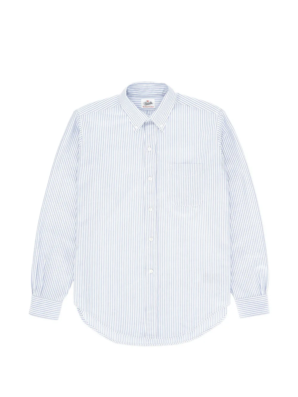 Fortela King striped shirt - Bianco