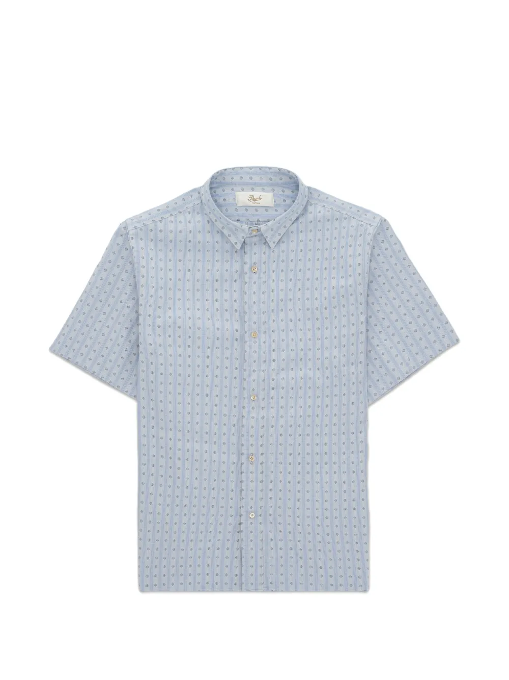 Fortela checkered pattern shirt - Blu