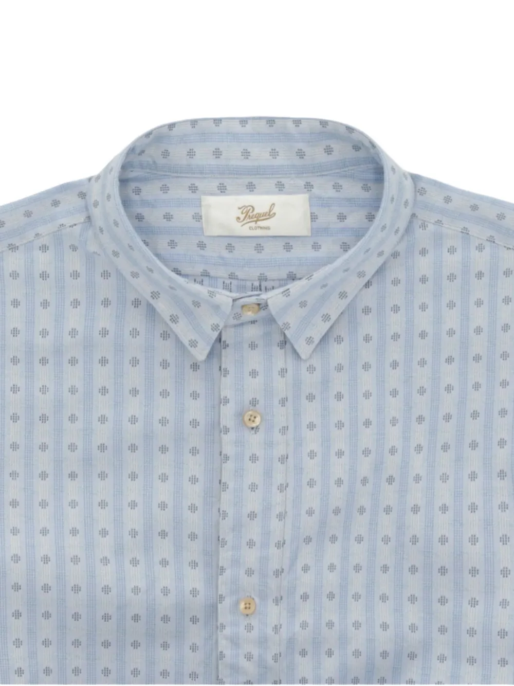  Fortela Checkered Pattern Shirt - Blue 