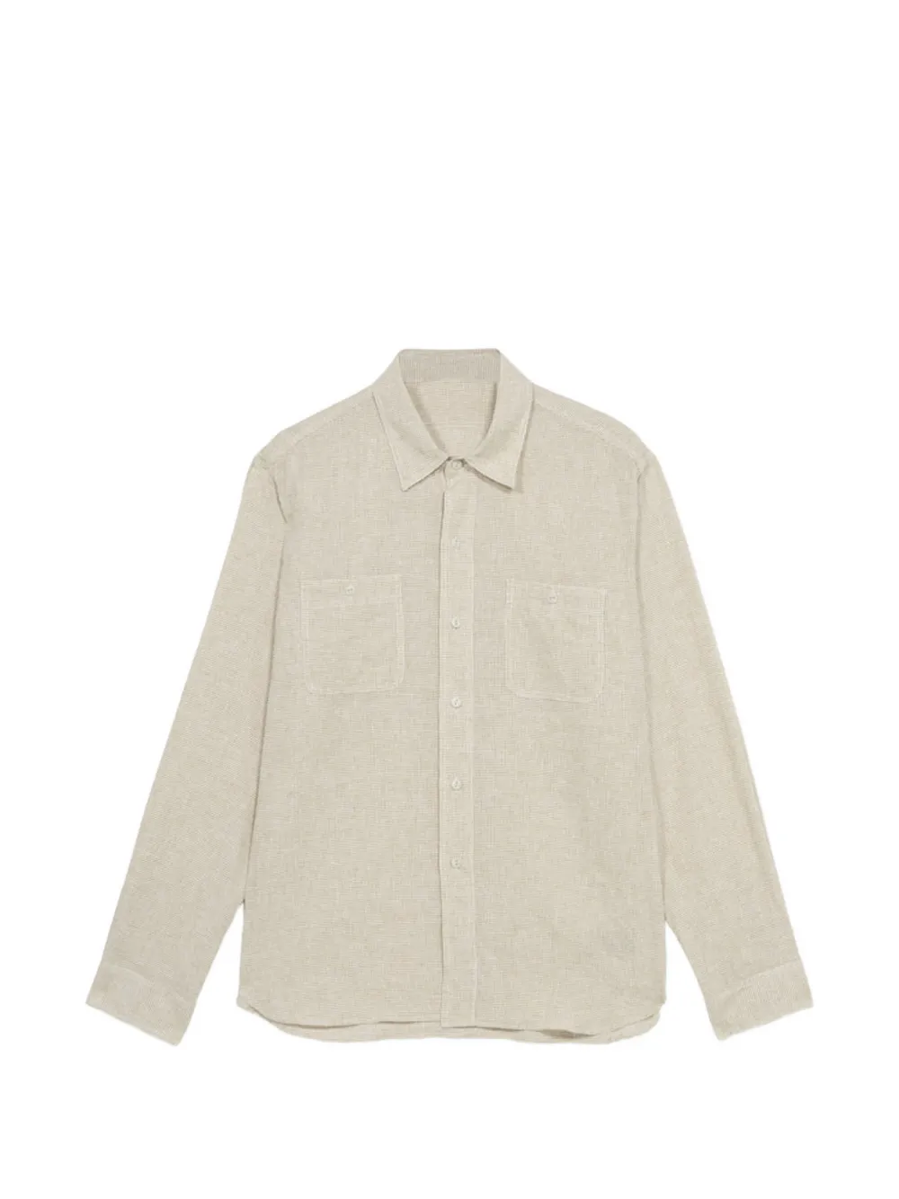 Fortela patch-pocket shirt - Toni neutri