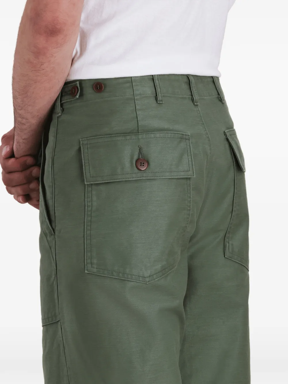 Fortela Newfatigue broek met opgestikte zak Groen