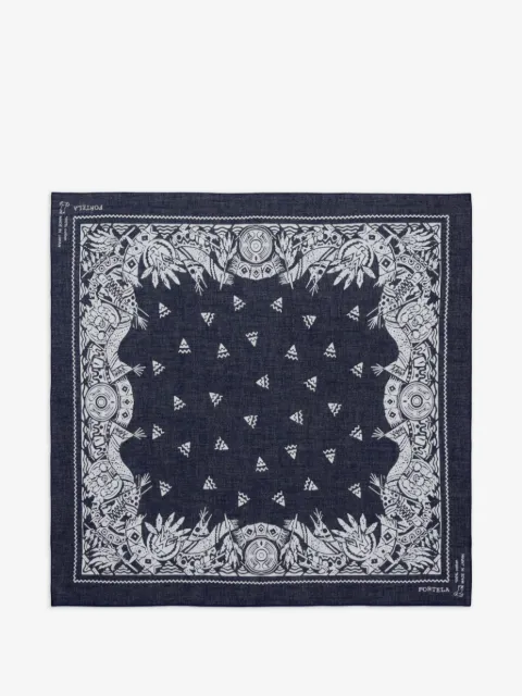 Fortela apache print scarf