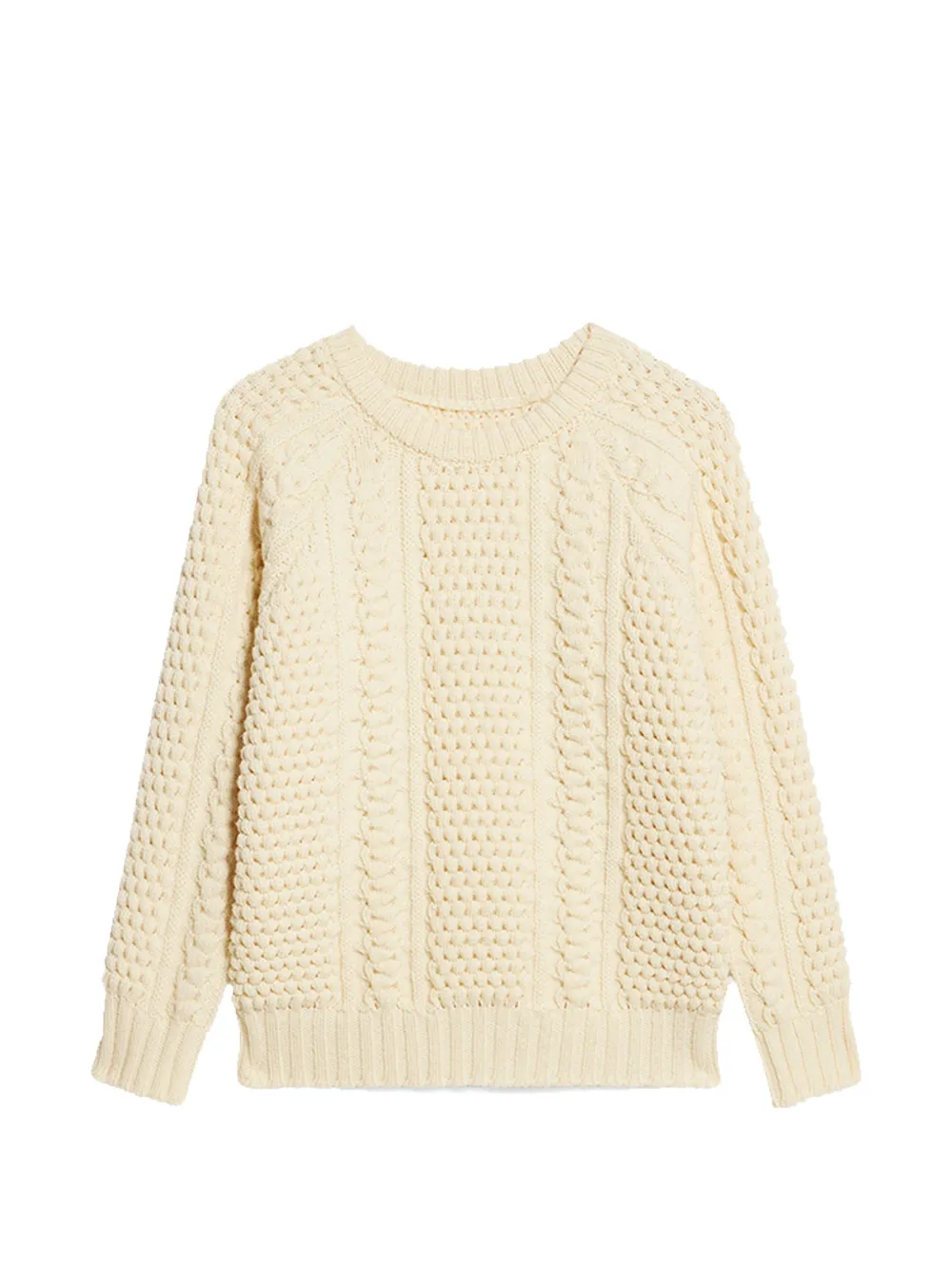 Fortela Aston cable knit sweater - Toni neutri