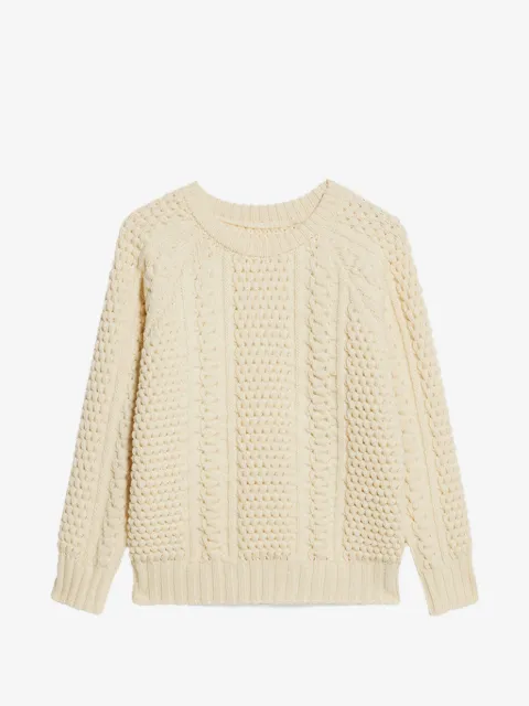 Fortela Aston Pullover mit Zopfmuster