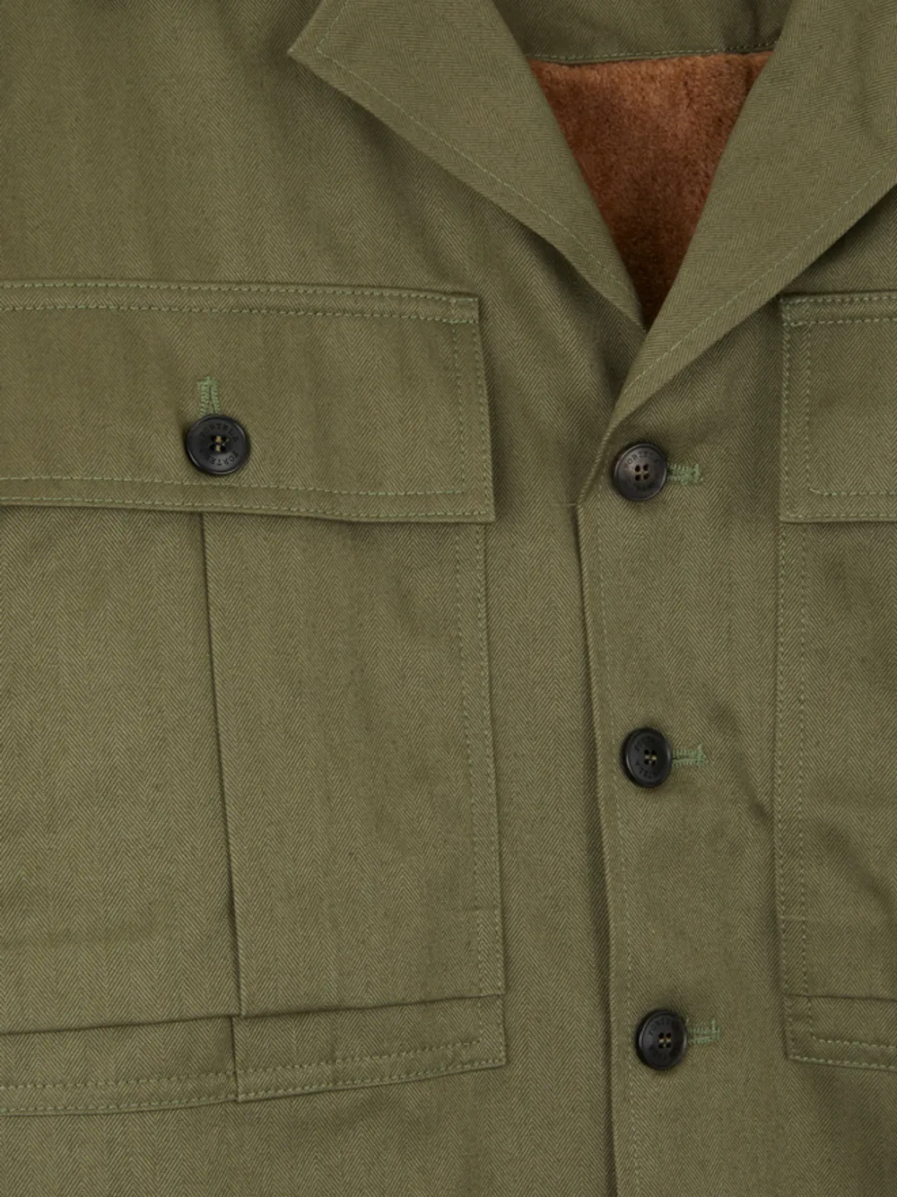 Solomonf Patch-Pockets Padded Overshirt