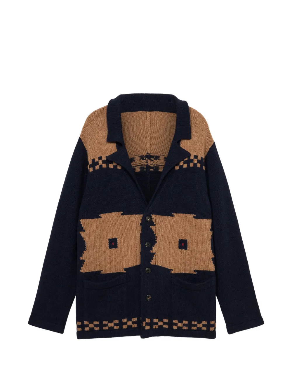 Fortela Fausto cardigan - Blu