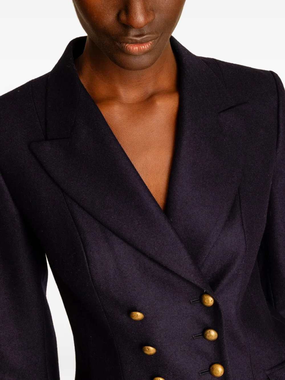  Fortela Laureen Double-breasted Blazer - Blue 