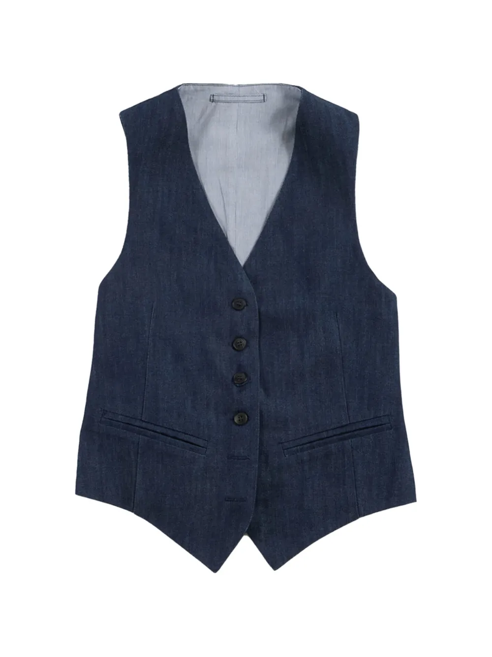 Fortela Debby denim gilet - Blu