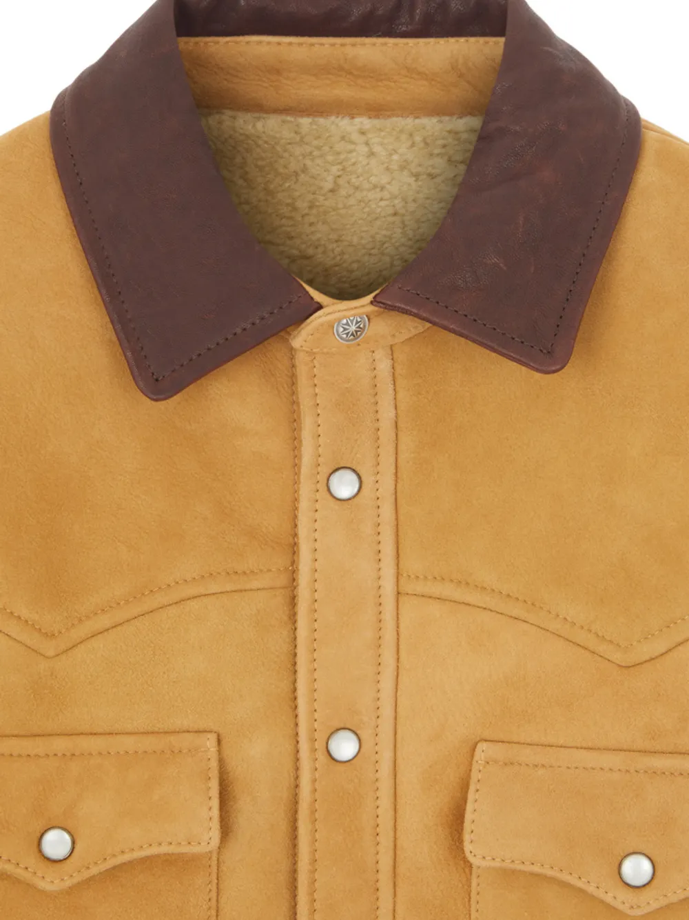 Fortela Shearl Suede Jacket in Neutrals, view 4