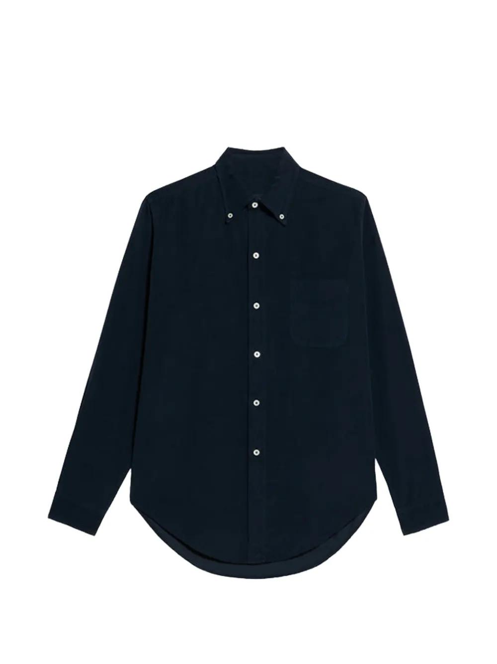 Fortela corduroy button-down shirt - Blu