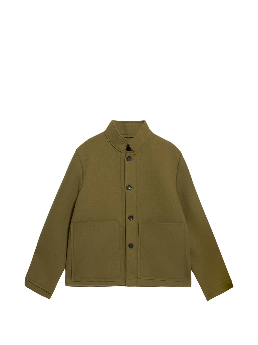 Fortela Miller patch-pocket jacket - Verde