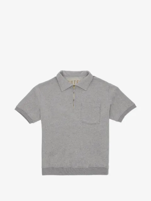 Fortela Yalepm zip short-sleeve polo shirt