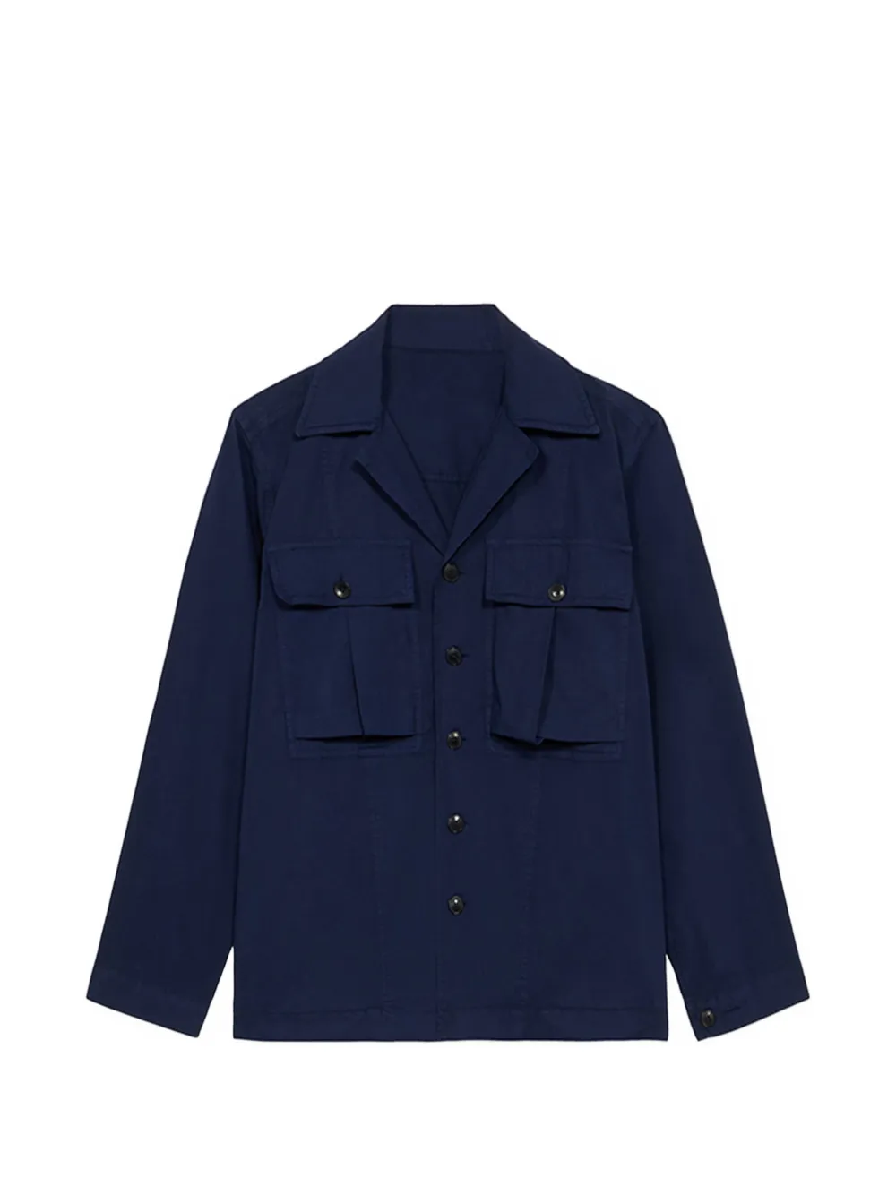 Fortela Solomont flap-pocket shirt - Blu