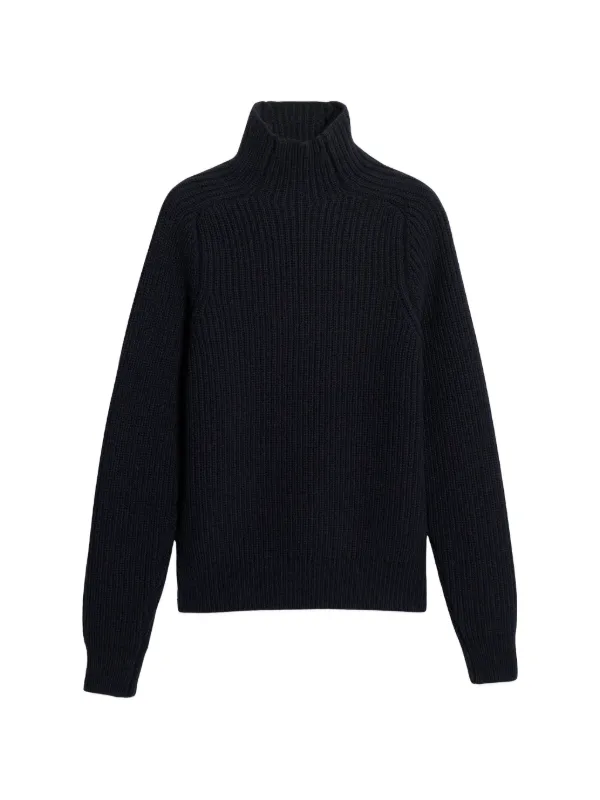 Fortela Leona Turtleneck Sweater in Blue