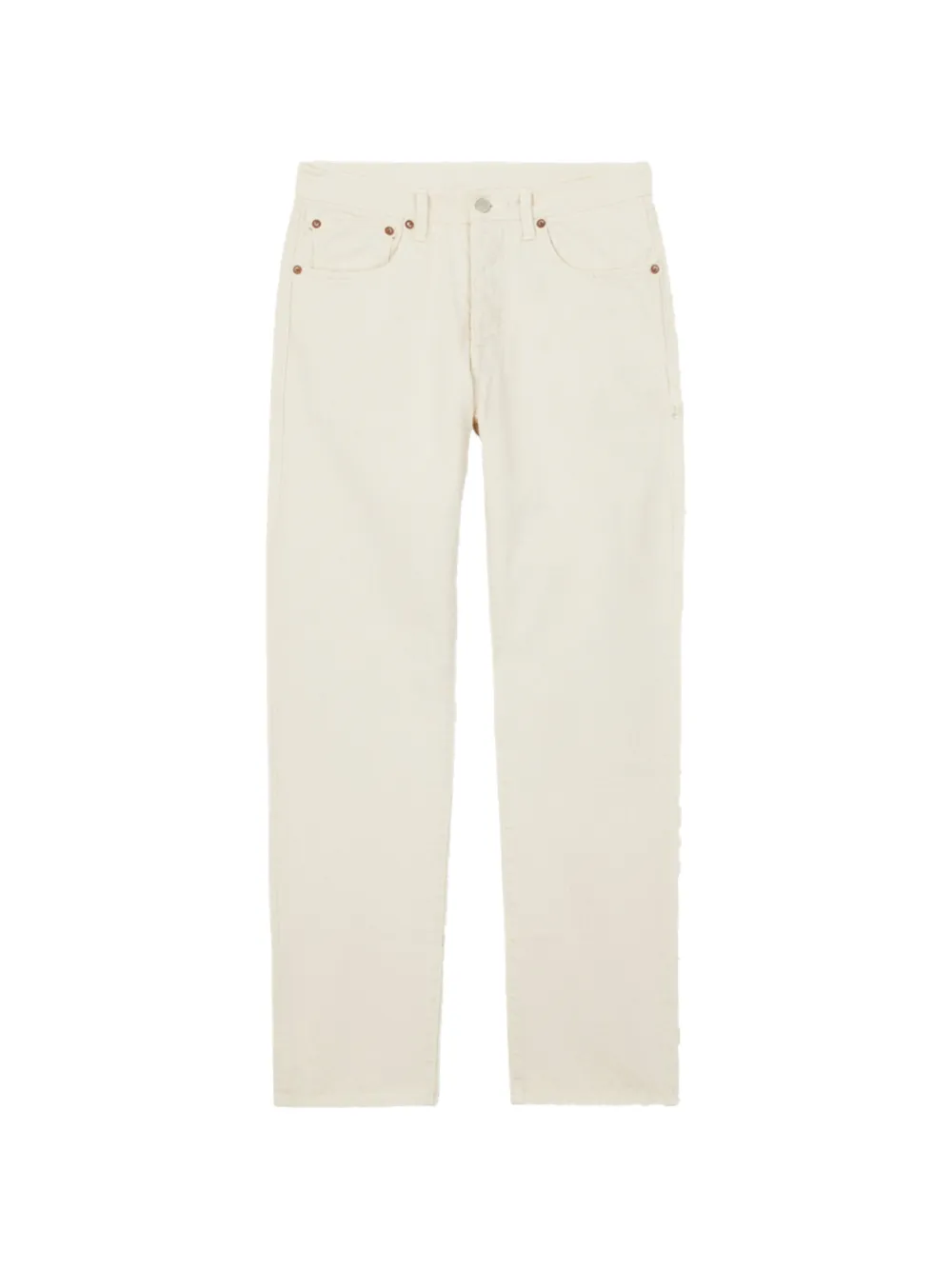 Fortela five-pocket straight jeans - Toni neutri