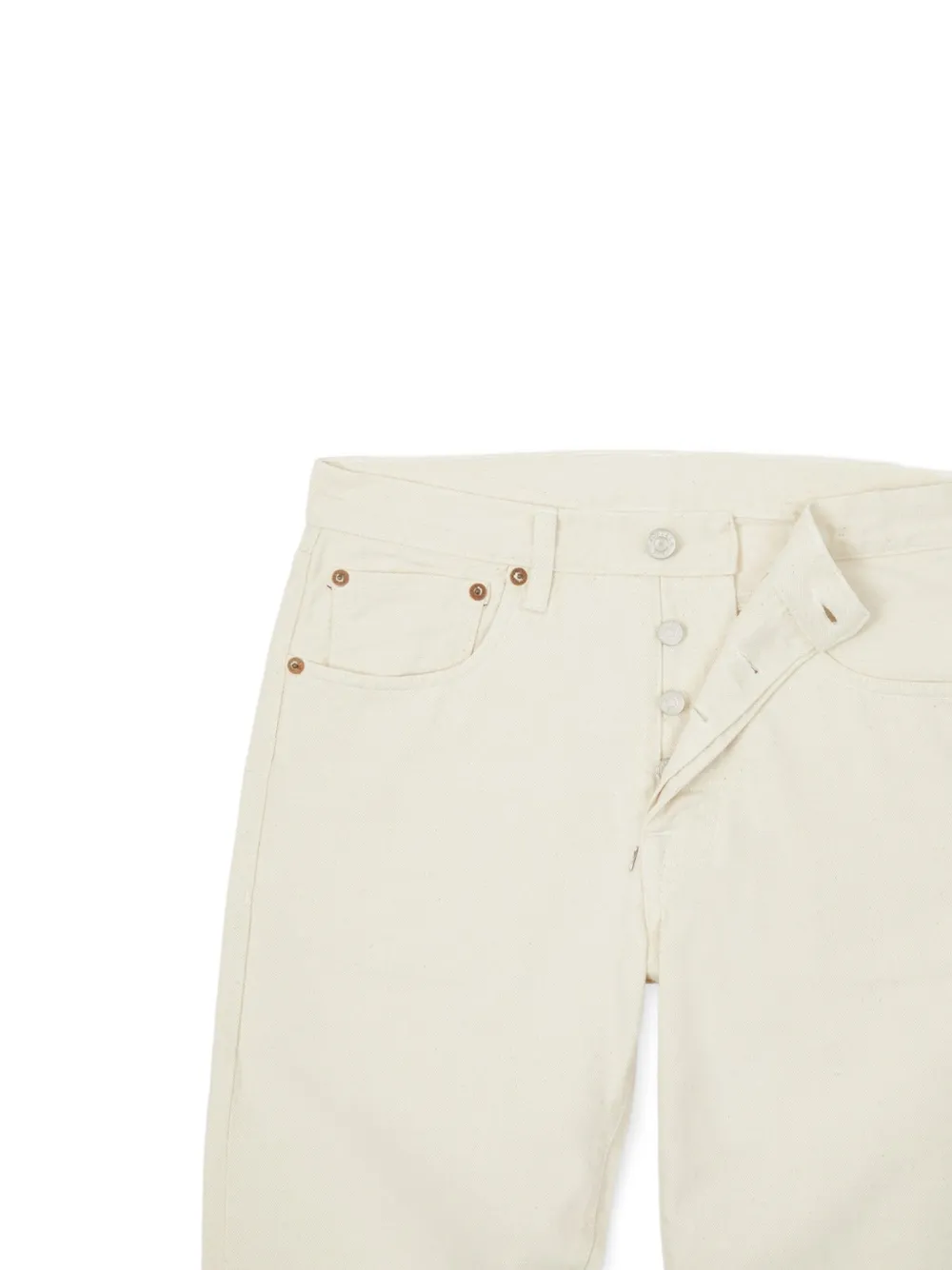  Fortela Five-pocket Straight Jeans - Neutrals 