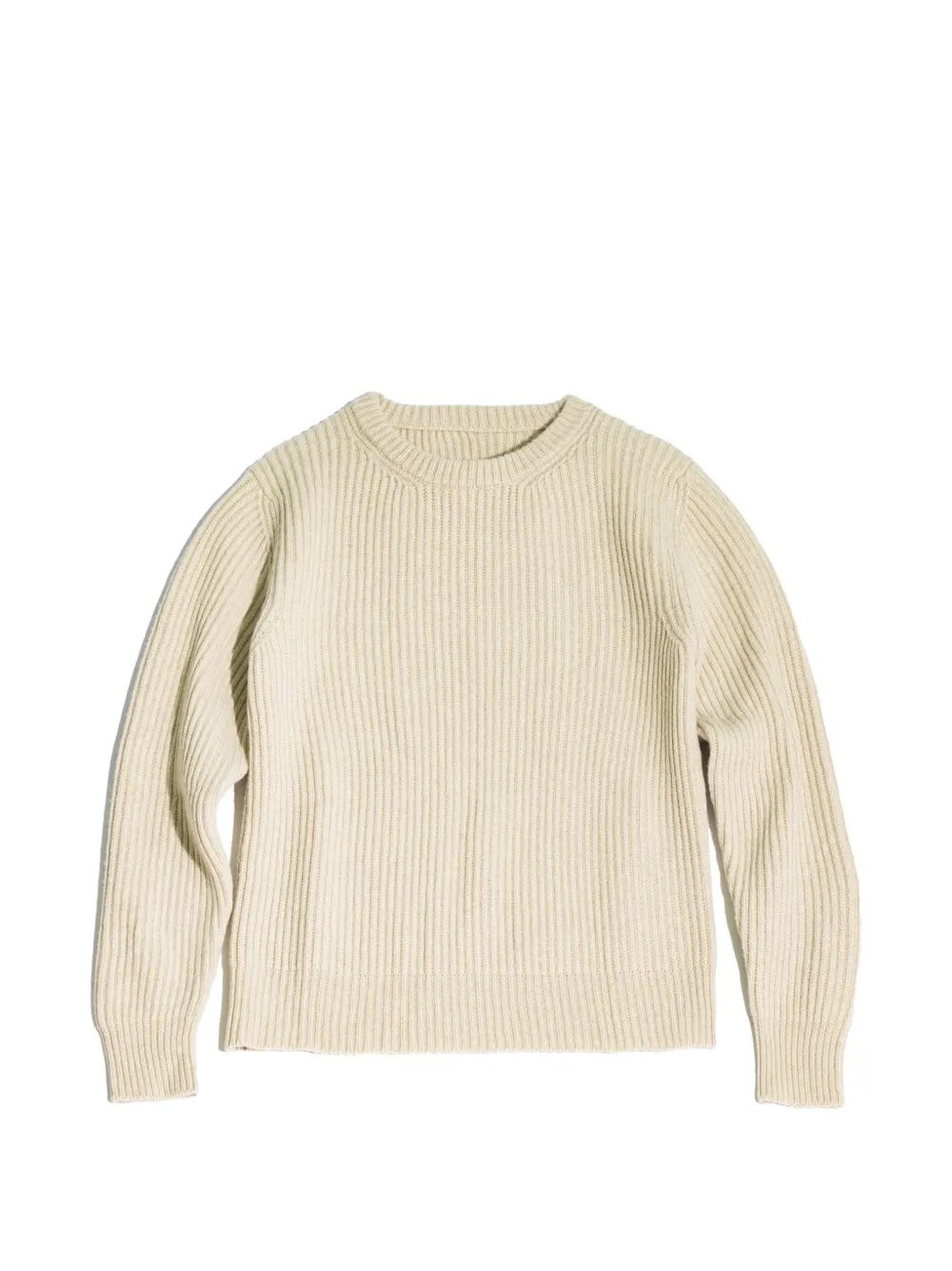 Fortela Alberto ribbed crew-neck sweater - Toni neutri