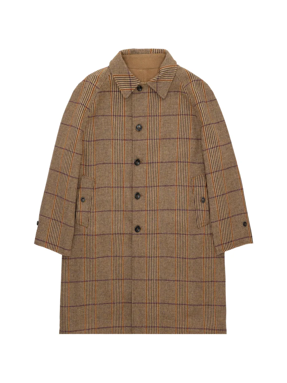 Fortela Stanford reversible coat - Brown