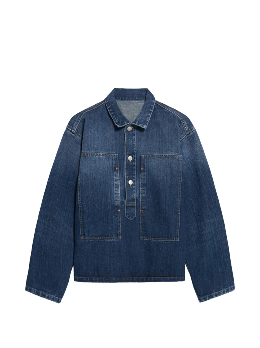 Fortela Fuegodress pocket button top - Blu