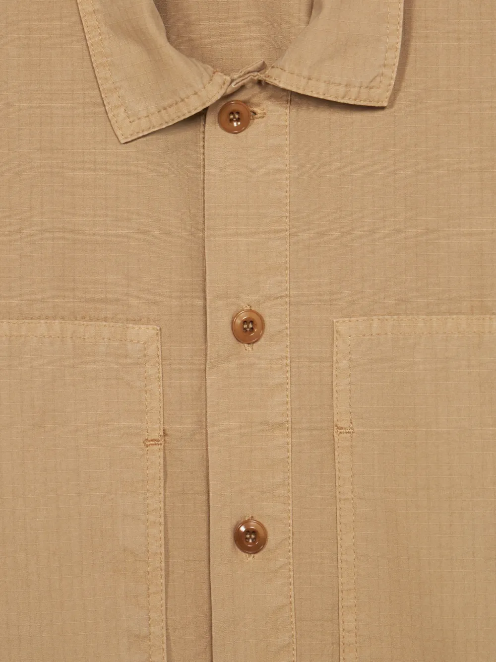 Fuego Square-Pocket Overshirt