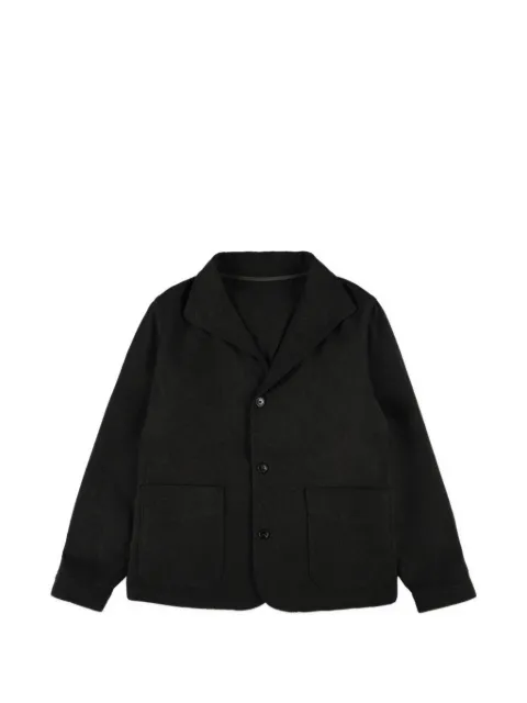 Fortela Scotland herringbone patch-pocket jacket