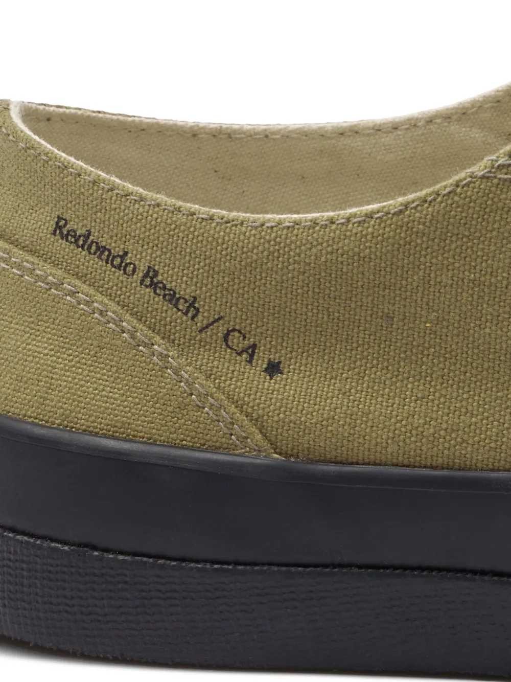 Fortela Sneakers met print Groen