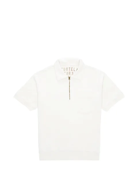 Fortela Yalepm polo med korte ærmer og lynlås