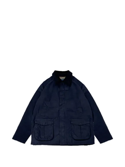 Fortela Bristol corduroy-collar jacket