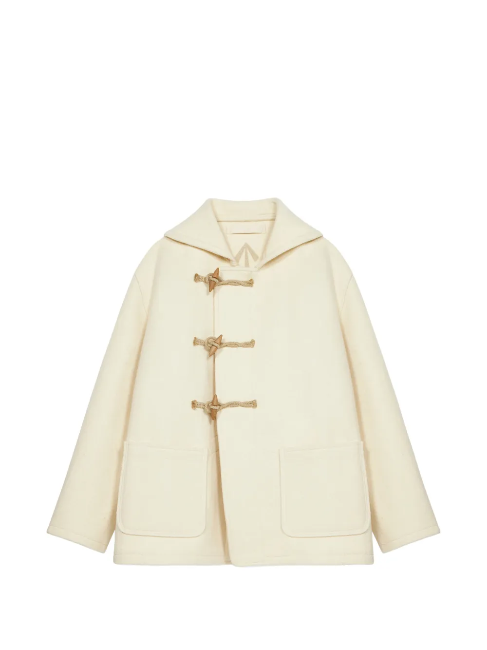 Fortela Duffle toggle-fastening coat - Toni neutri