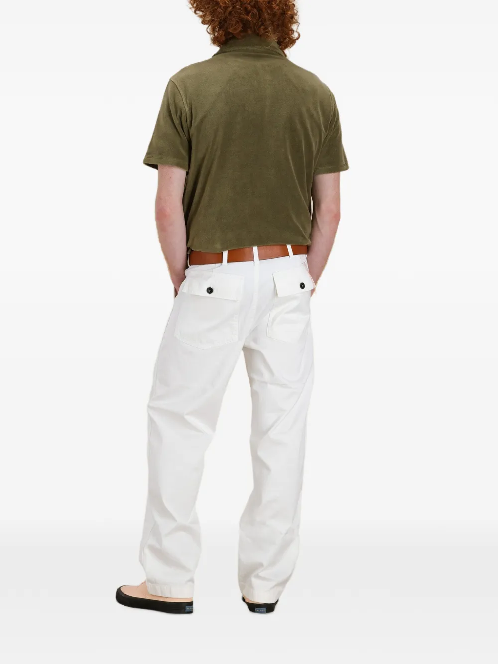  Fortela Pantalon Newfatigue à Poche Plaquée - Blanc 