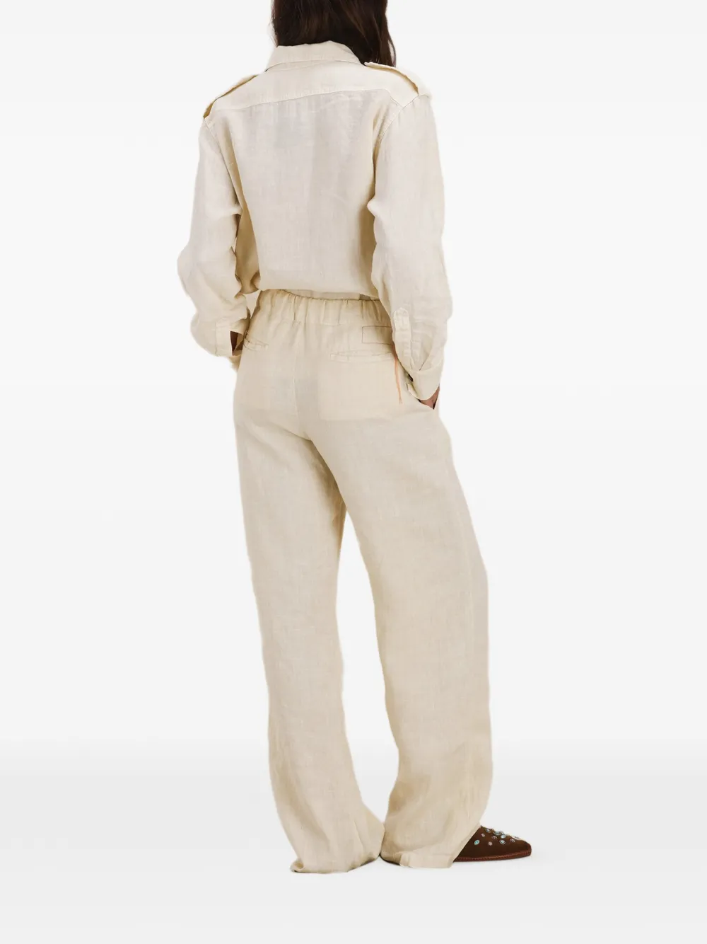  Fortela Drawstring Trousers - Neutrals 