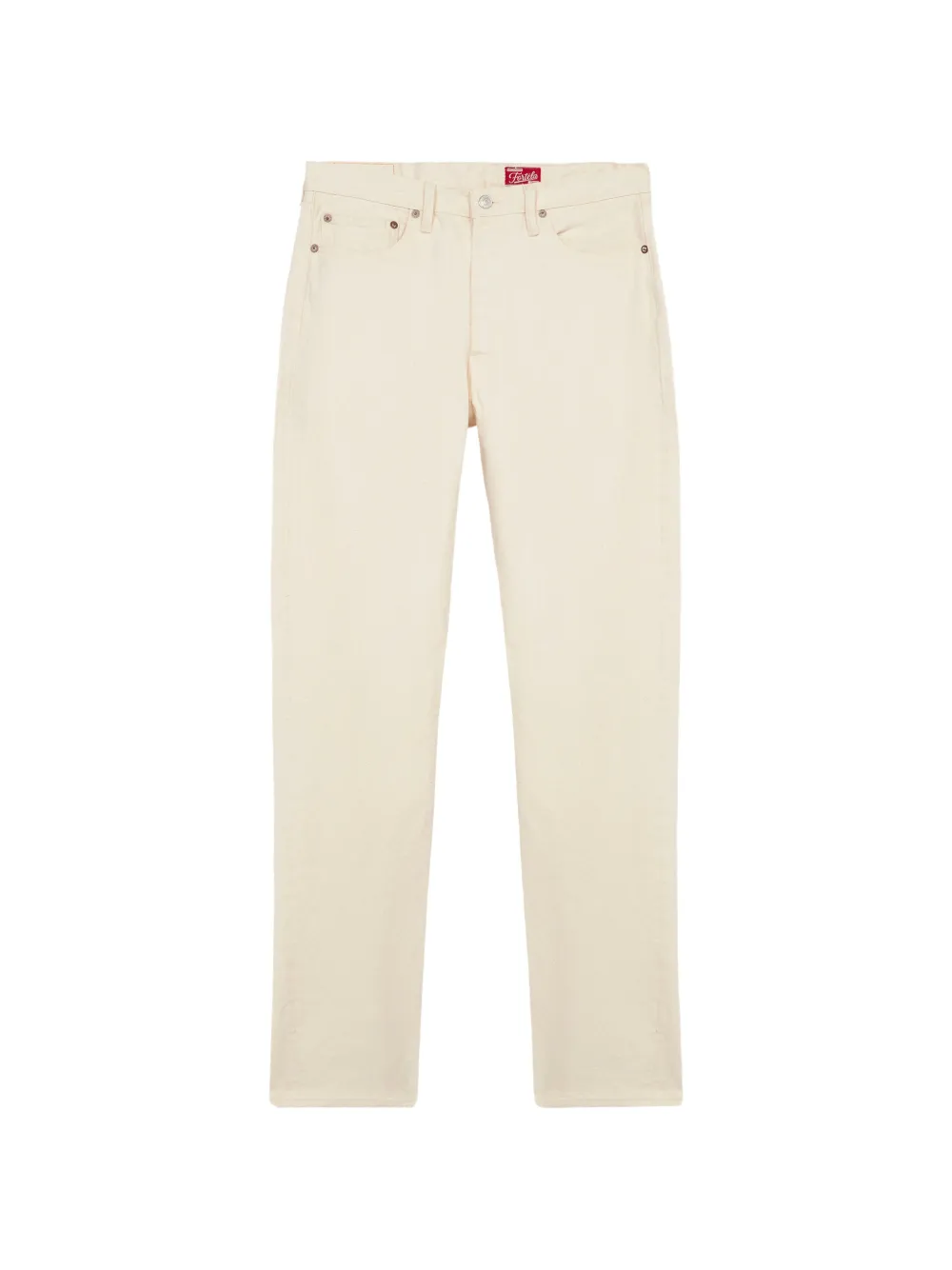 Fortela 992 Johnny selvedge five-pocket jeans - Toni neutri