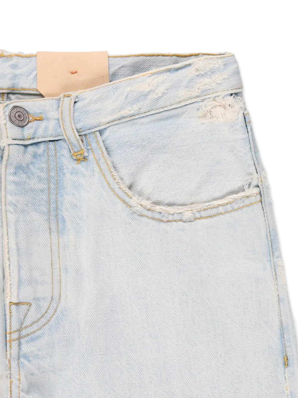  Fortela 965 John Patchwork Five-pocket Jeans - Blue 