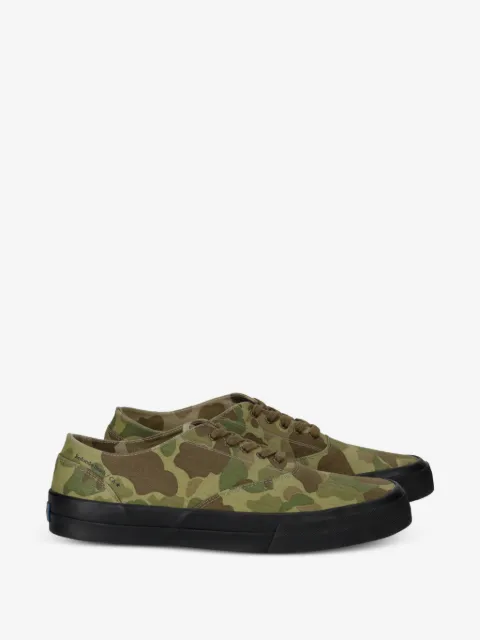 Fortela camouflage-print lace-up sneakers